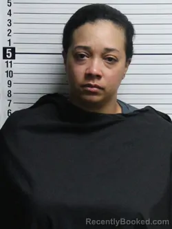 Mugshot of DANIELLE LOREAL BLAIR booked in Brunswick County, North Carolina on April 18, 2026