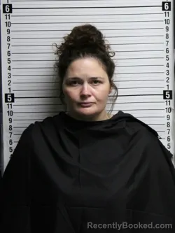 Mugshot of SAMANTHA ANNE BLANKS booked in Brunswick County, North Carolina on June 14, 2026