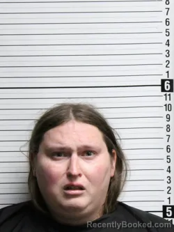 Mugshot of Scottilynne Rena Roberta Blank booked in Brunswick County, North Carolina on July 22, 2026