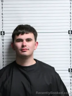 Mugshot of Hunter Mark Coleman booked in Brunswick County, North Carolina on July 22, 2026