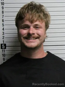Mugshot of Jacob Donald Franklin Caison booked in Brunswick County, North Carolina on July 26, 2026