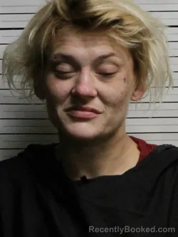 Mugshot of Logan Elizabeth Clock booked in Brunswick County, North Carolina on October 9, 2026