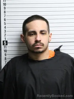 Mugshot of RYAN ANTONIO CARTAS booked in Brunswick County, North Carolina on July 30, 2026