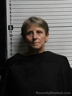 Mugshot of Robin Louise Coyle booked in Brunswick County, North Carolina on September 1, 2026