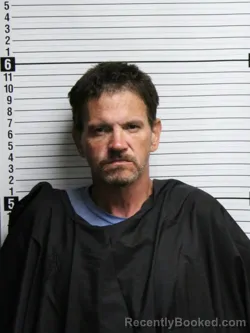 Mugshot of Theodore Wayne Crouch booked in Brunswick County, North Carolina on August 28, 2026
