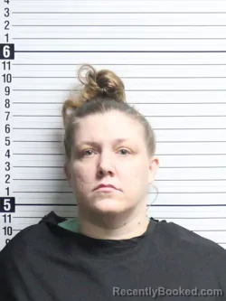 Mugshot of ASHLEY NICOLE DECAMP booked in Brunswick County, North Carolina on April 17, 2026