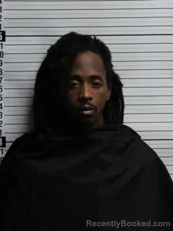 Mugshot of RAHEEM DAQUAN DANIELS booked in Brunswick County, North Carolina on June 4, 2026