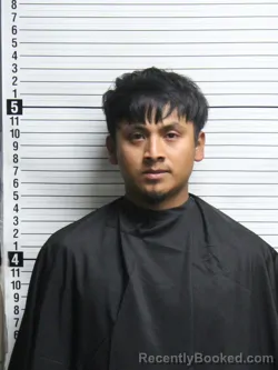 Mugshot of JADIEL GARCIA-SANCHEZ booked in Brunswick County, North Carolina on May 15, 2026