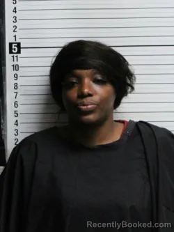 Mugshot of Lateice Laneice Griffin booked in Brunswick County, North Carolina on August 10, 2026