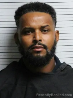 Mugshot of Samuel Tesfay Haile booked in Brunswick County, North Carolina on September 17, 2026