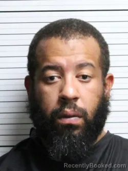 Mugshot of Antoine Jarrell Jackson booked in Brunswick County, North Carolina on August 2, 2026