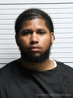 Mugshot of Ishmael Zahir Jones booked in Brunswick County, North Carolina on August 28, 2026
