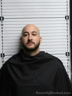 Mugshot of Nicholos James Jacob booked in Brunswick County, North Carolina on August 10, 2026