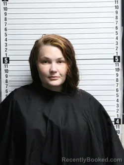Mugshot of Shelby Leigh James booked in Brunswick County, North Carolina on July 27, 2026