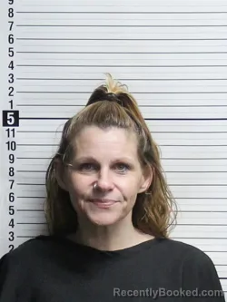 Mugshot of REBECCA SUSAN LAVORE booked in Brunswick County, North Carolina on April 17, 2026