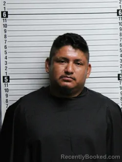 Mugshot of Alfredo Marquez-Gonzalez booked in Brunswick County, North Carolina on July 25, 2026