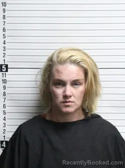 Mugshot of BRITTANY TAYLOR MIKULEC booked in Brunswick County, North Carolina on April 16, 2026
