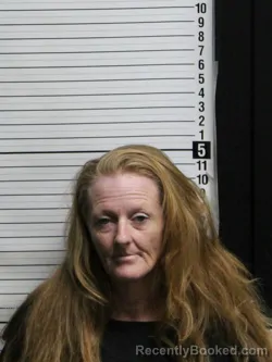 Mugshot of Rhonda Marie Moore booked in Brunswick County, North Carolina on July 31, 2026
