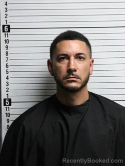 Mugshot of Juan Manuel Nuno-Pelaez booked in Brunswick County, North Carolina on August 31, 2026