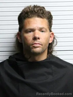 Mugshot of Brandon Atlas Oxendine booked in Brunswick County, North Carolina on September 2, 2026