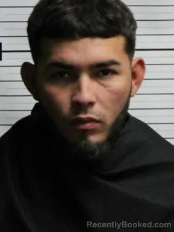 Mugshot of Jose Betsai Orellana Albarado booked in Brunswick County, North Carolina on October 21, 2026