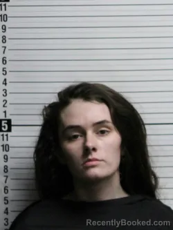 Mugshot of MADISON MARIE OVERBY booked in Brunswick County, North Carolina on June 17, 2026