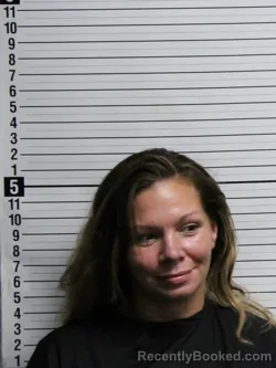 Mugshot of Amber Nicole Patrick booked in Brunswick County, North Carolina on July 22, 2026