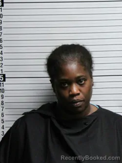 Mugshot of Camesha Janelle Pearson booked in Brunswick County, North Carolina on August 7, 2026