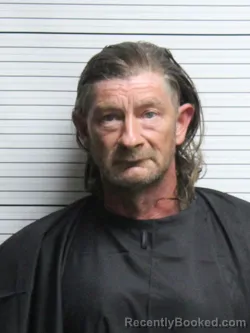 Mugshot of ROBERT WAYNE POWELL booked in Brunswick County, North Carolina on May 7, 2026