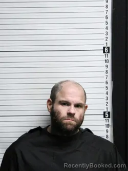Mugshot of Travis Hank Priest booked in Brunswick County, North Carolina on July 22, 2026