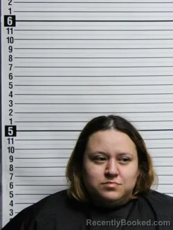 Mugshot of ALEJANDRA REYES GUZMAN booked in Brunswick County, North Carolina on June 7, 2026