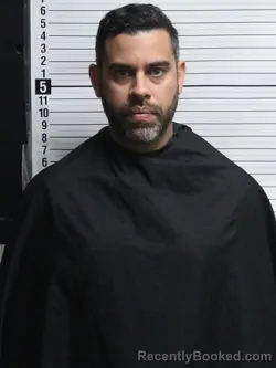 Mugshot of LUIS ALBERTO ROWE booked in Brunswick County, North Carolina on April 20, 2026