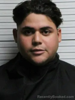 Mugshot of Rafael Alejandro Saraiba Rodriguez booked in Brunswick County, North Carolina on September 15, 2026