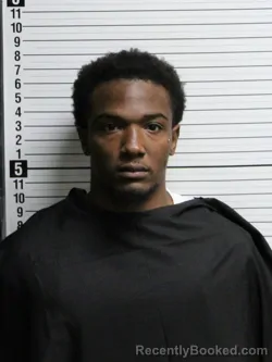 Mugshot of Rashard Anthony Royster booked in Brunswick County, North Carolina on July 31, 2026