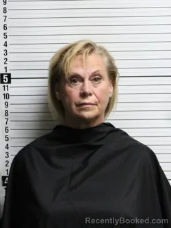 Mugshot of Karen Joan Snover booked in Brunswick County, North Carolina on August 27, 2026