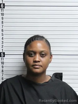 Mugshot of TYRA RENEE SMITH booked in Brunswick County, North Carolina on April 19, 2026