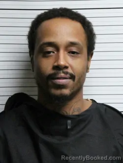 Mugshot of Calvin Demetrius Thompson booked in Brunswick County, North Carolina on October 22, 2026