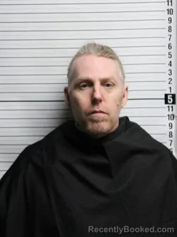 Mugshot of William Brent Vanburen booked in Brunswick County, North Carolina on July 13, 2026