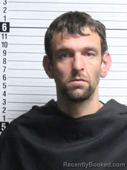 Mugshot of BRANDON MARK WILCOX booked in Brunswick County, North Carolina on April 28, 2026