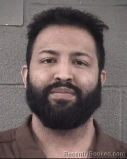 Mugshot of ARASHDEEP BAINS booked in Buncombe County, North Carolina on March 22, 2026