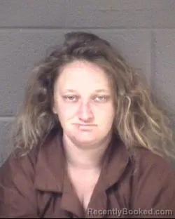 Mugshot of AMANDA MARIE BEVERIDGE booked in Buncombe County, North Carolina on March 29, 2026