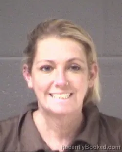 Mugshot of Ashley Nicole Blue booked in Buncombe County, North Carolina on August 31, 2026