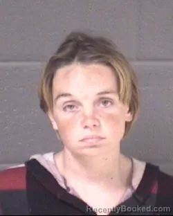Mugshot of AMBER NICHOLE CARAWAY booked in Buncombe County, North Carolina on July 15, 2026