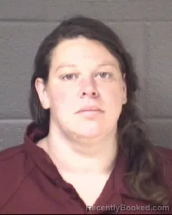 Mugshot of ALEXANDRA BRIANA FRANKS booked in Buncombe County, North Carolina on March 24, 2026