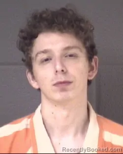 Mugshot of Austin David Falk booked in Buncombe County, North Carolina on August 18, 2026