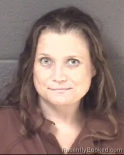 Mugshot of ASHLEY NICHOLE JUSTICE booked in Buncombe County, North Carolina on July 13, 2026