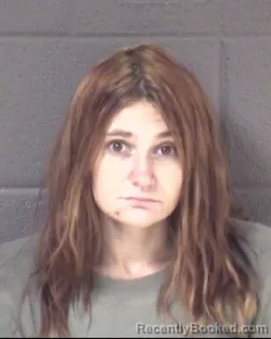 Mugshot of Aleah Audrey Lecureux booked in Buncombe County, North Carolina on August 18, 2026