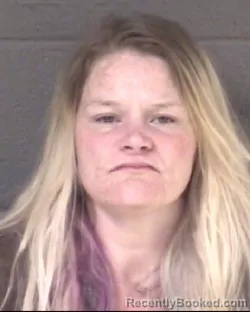 Mugshot of ASHLEY ELAINE LEDFORD booked in Buncombe County, North Carolina on March 25, 2026