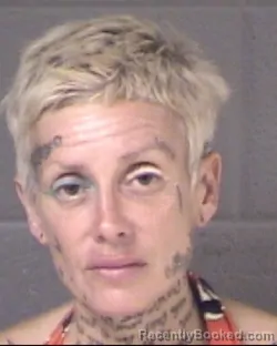 Mugshot of Ashley Lynn Lyman booked in Buncombe County, North Carolina on September 9, 2026