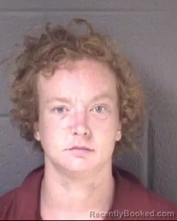 Mugshot of ASHLEY NICOLE MINTZ booked in Buncombe County, North Carolina on July 7, 2026